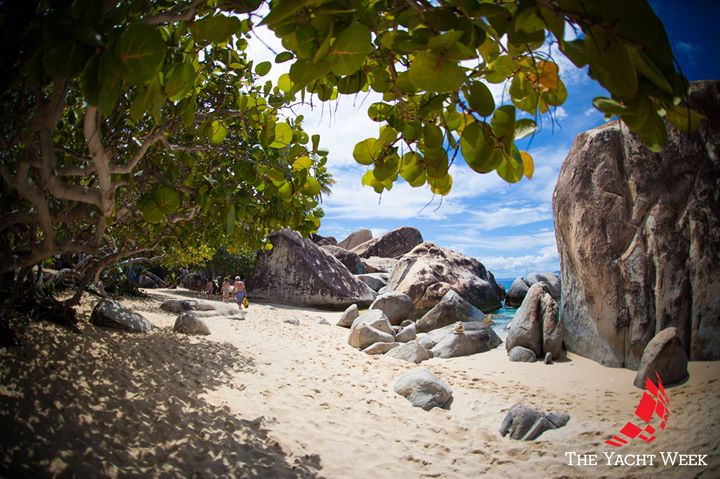 The Baths in BVI