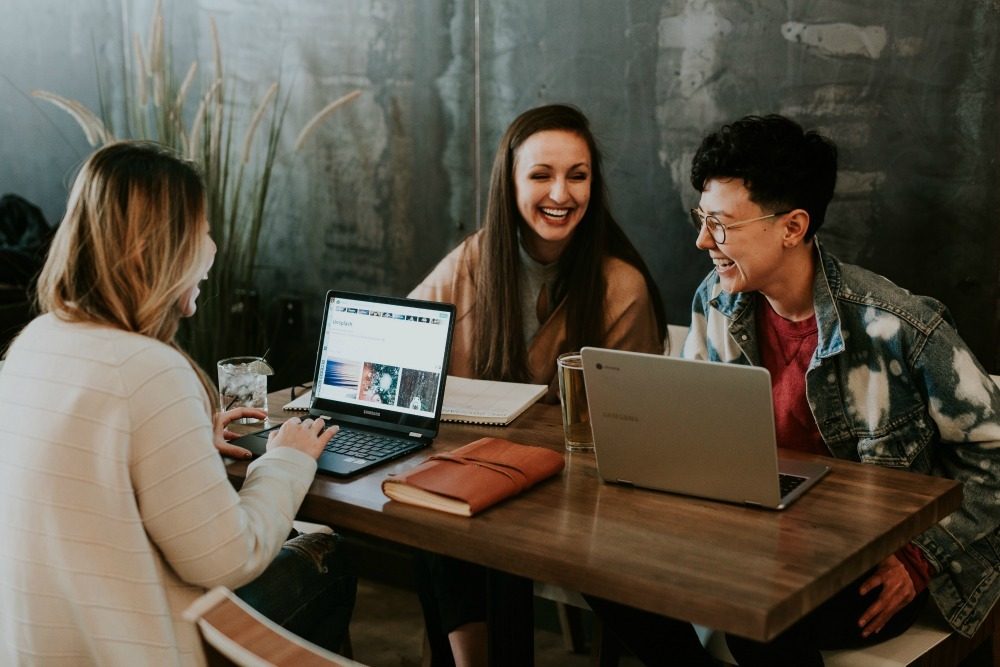 Benefits of volunteering CREDIT Brooke Cagle on Unsplash_picmonkeyed