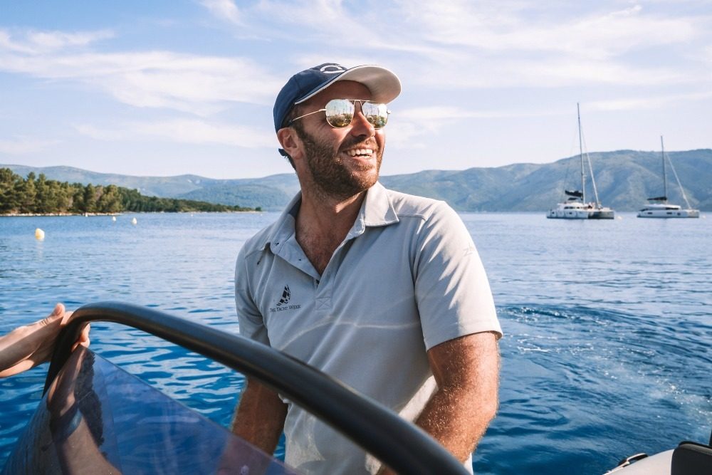 The Yacht Week skipper Conor Bourke