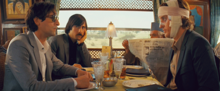 Travel with friends - The Darjeeling Limited
